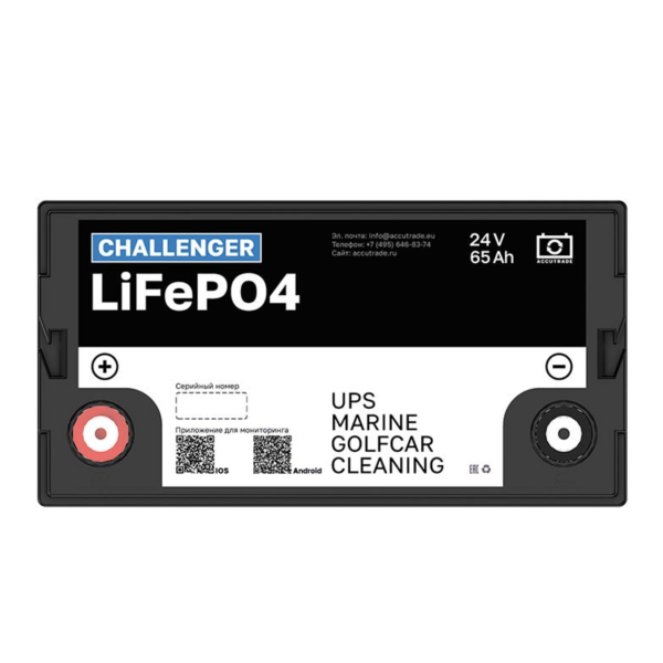 Литиевая батарея Challenger Battery LFP 24-65